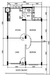 Blk 410 Pandan Gardens (Jurong East), HDB 3 Rooms #635440181